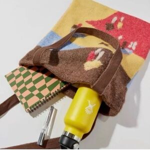 Urban Outfitters - Ellie Icon Knit Tote-Mushroom Tote Bag - NWOT